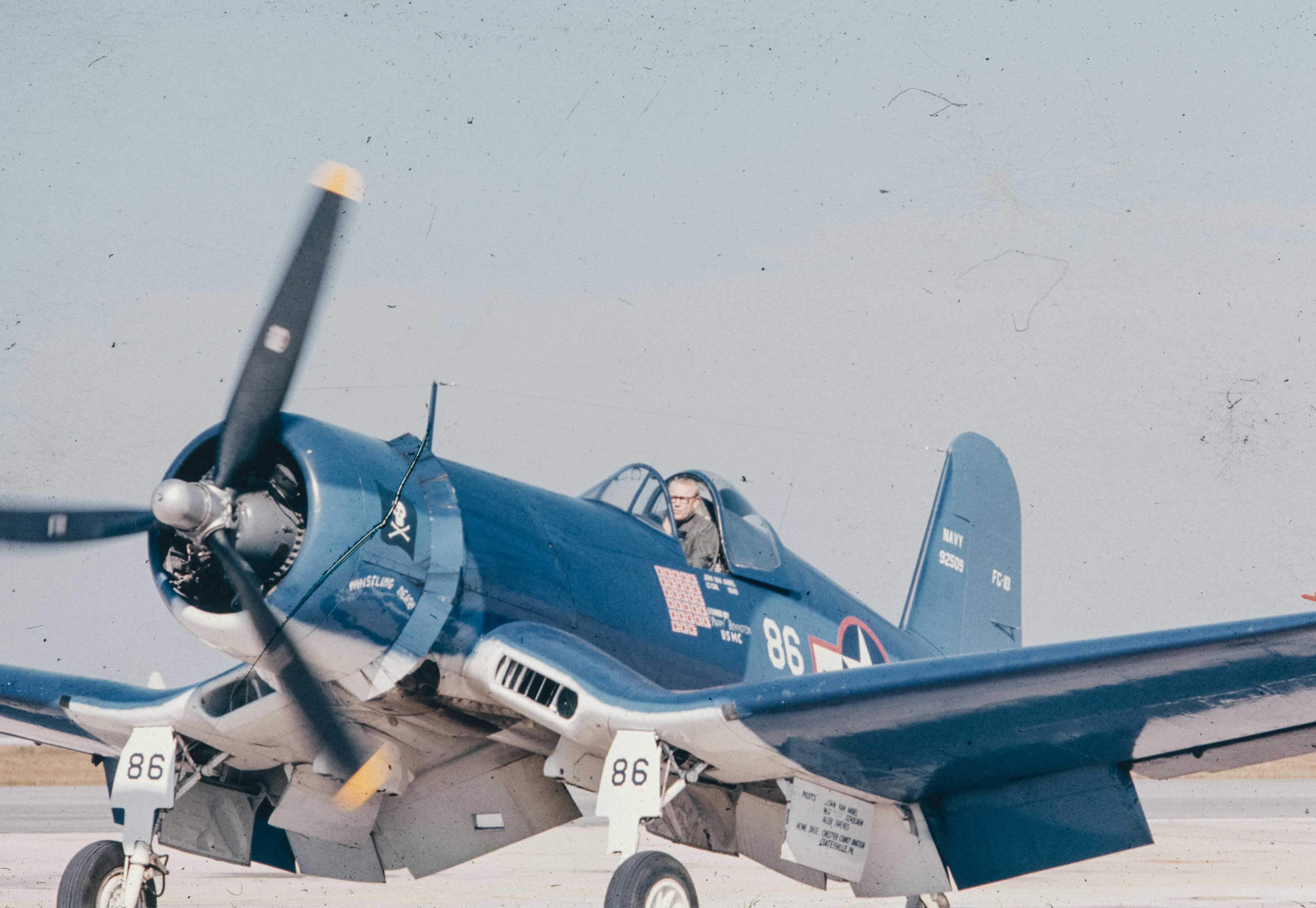 Vought F4U Corsair - A WWII fighter aircraft